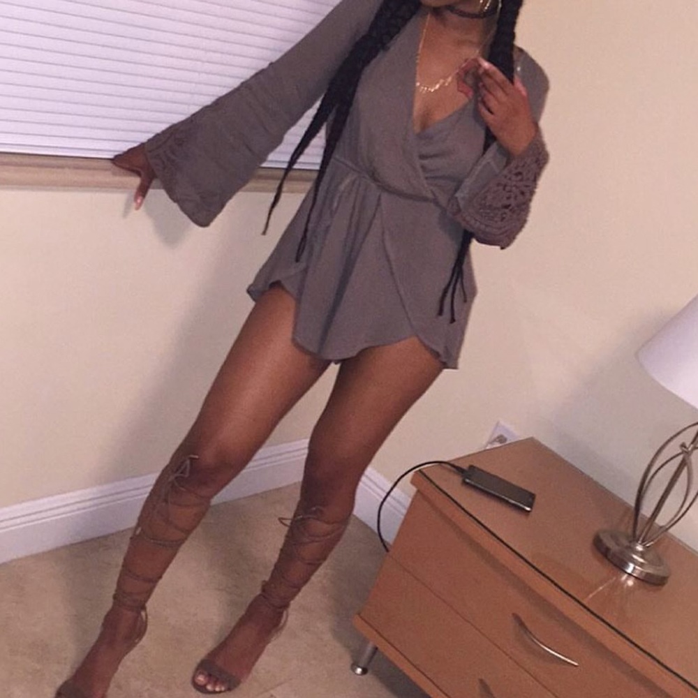 Olive Romper